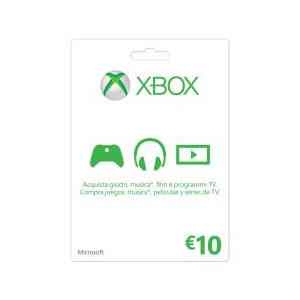 Microsoft Xbox Live Gift Card Eur10